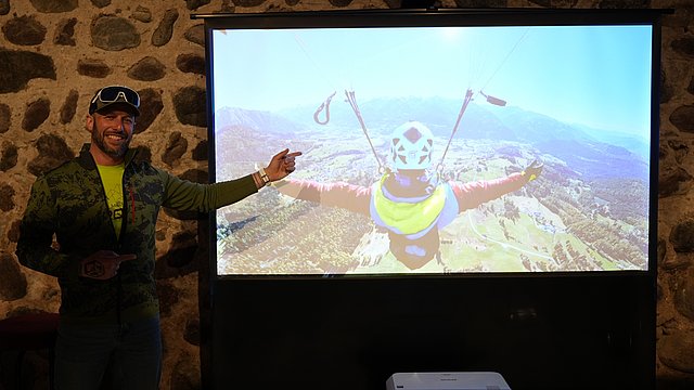 Extremsportler Danilo Callegari über den Gleitschirmflug im Fleimstal: „Kleines Abenteuer, große Erkenntnis.“