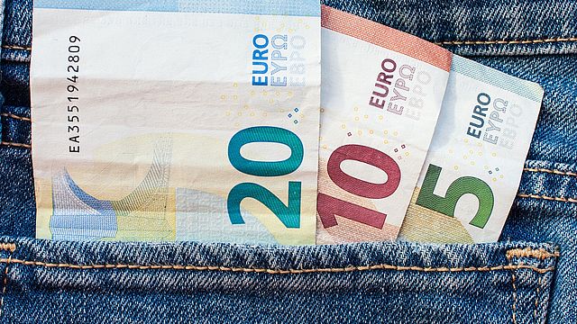 Euro-Geldscheine.