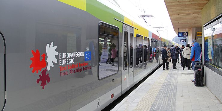 Erstmalig Direktzug zwischen Innsbruck, Bozen und Trient am 9. Dezember 2018