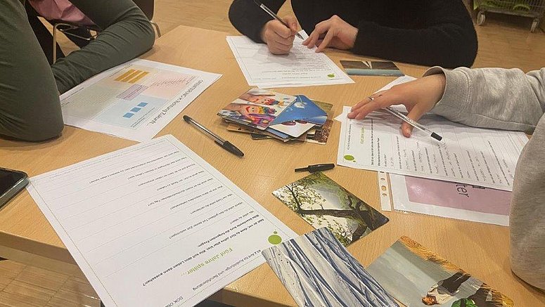 I workshop sui progetti di vita (nella foto) fanno parte dell'offerta dell'Ufficio per la formazione e l'orientamento professionale