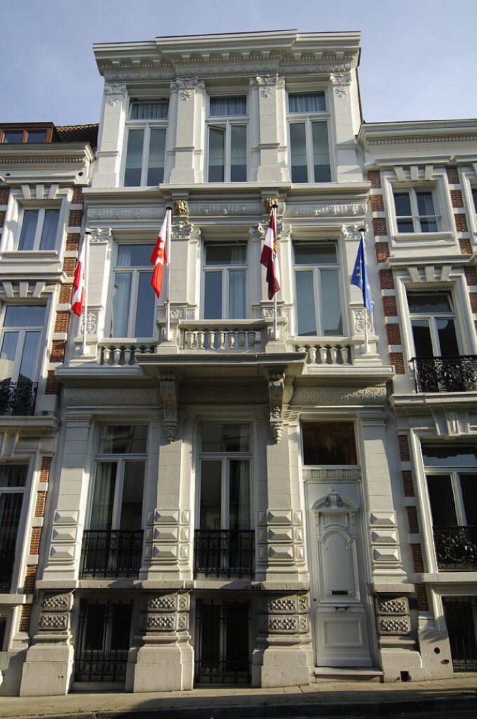 Außenansicht des Euregio-Büros in Brüssel