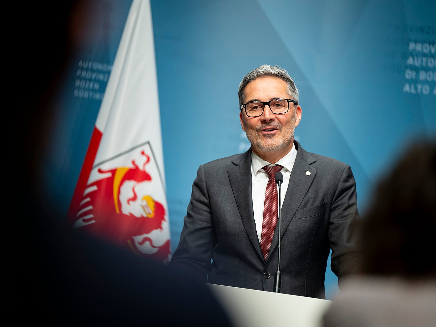 © LPA/Fabio Brucculeri LH Arno Kompatscher am 25. März 2025 in Bozen