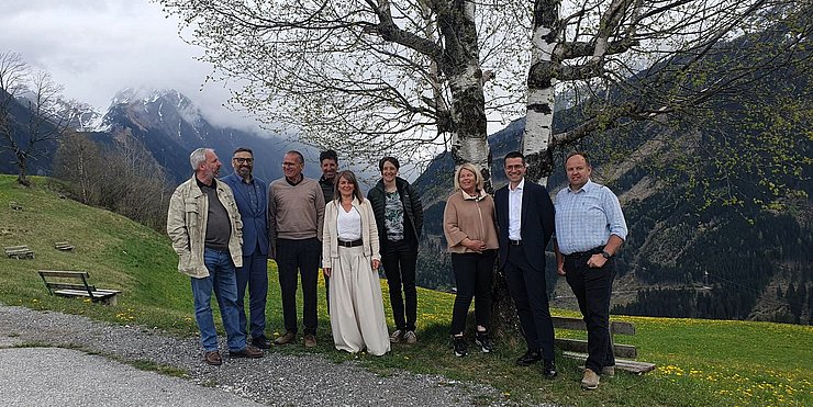 Projektpartner des Tandems "Drei-Länder-Trail"