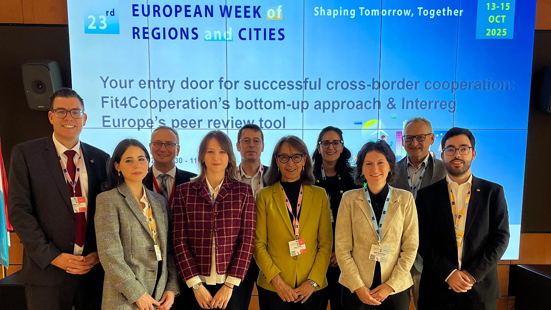 © Euregio Presentazione Fit4Co CBO nella cornice della Settimana europea delle Regioni e Città