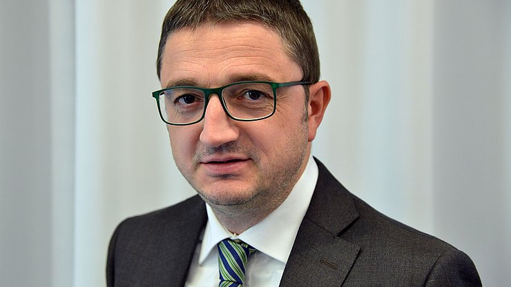 Porträt Landeshauptmann Trentino, Maurizio Fugatti