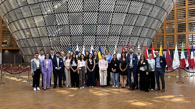 Nel corso della serie di visite alle istituzioni dell’UE era in programma anche un incontro presso la sede del Consiglio europeo.
