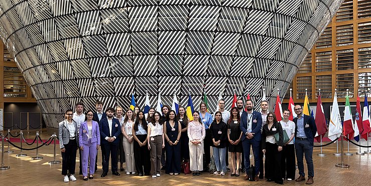 EuregioBrusselsSchool 2026: visita dei 25 studenti dell’Euregio al Consiglio dell’UE.