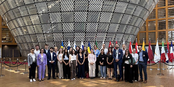 EuregioBrusselsSchool 2026: Visit by 25 Euregio students to the Council of the EU.