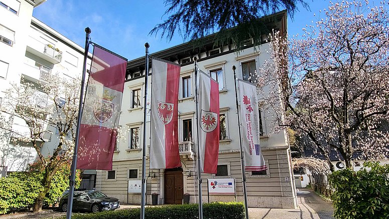 Der nächste Euregio-Dienstag findet am 15. April ab 10 Uhr in der Casa Moggioli (im Bild) in Trient statt. 