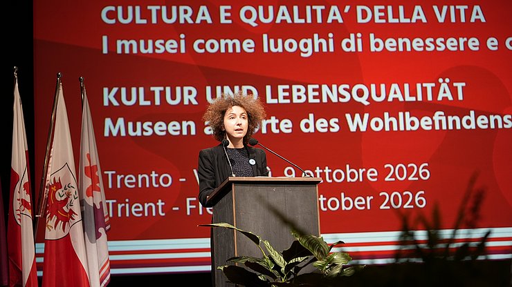 Elisa Bertò del Segretariato generale dell’Euregio ha evidenziato l’importanza di fare rete per gli enti museali.