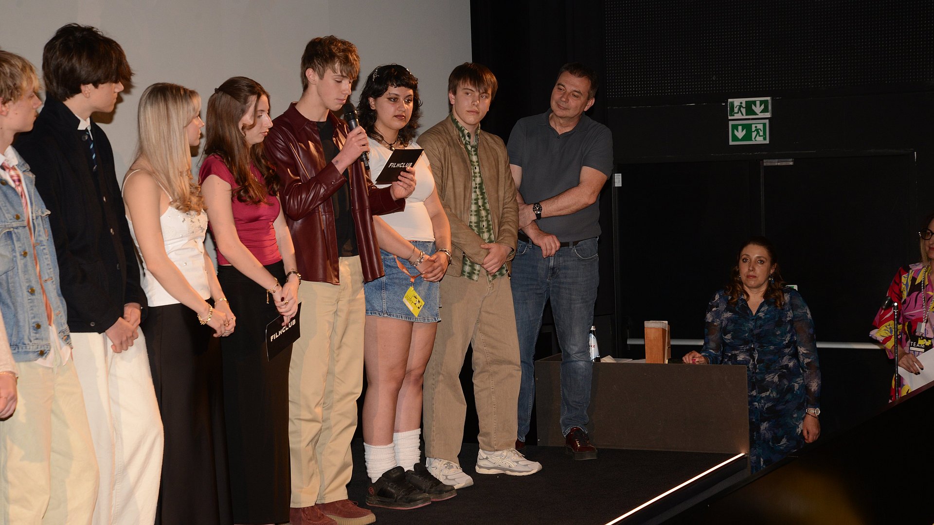 L'EuregioYoungJury alla cerimonia di premiazione del film ROMERÌA