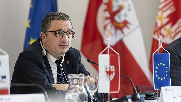 LH Maurizio Fugatti im Jahr 2025