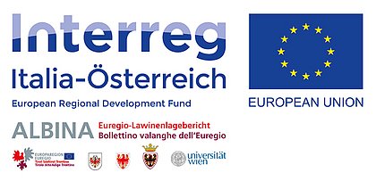 Logo Interreg-Logo del Valanghe.report