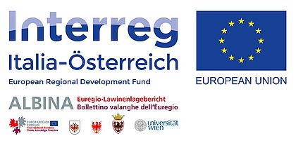 Interreg-Logo zum Euregio-Lawinen.report