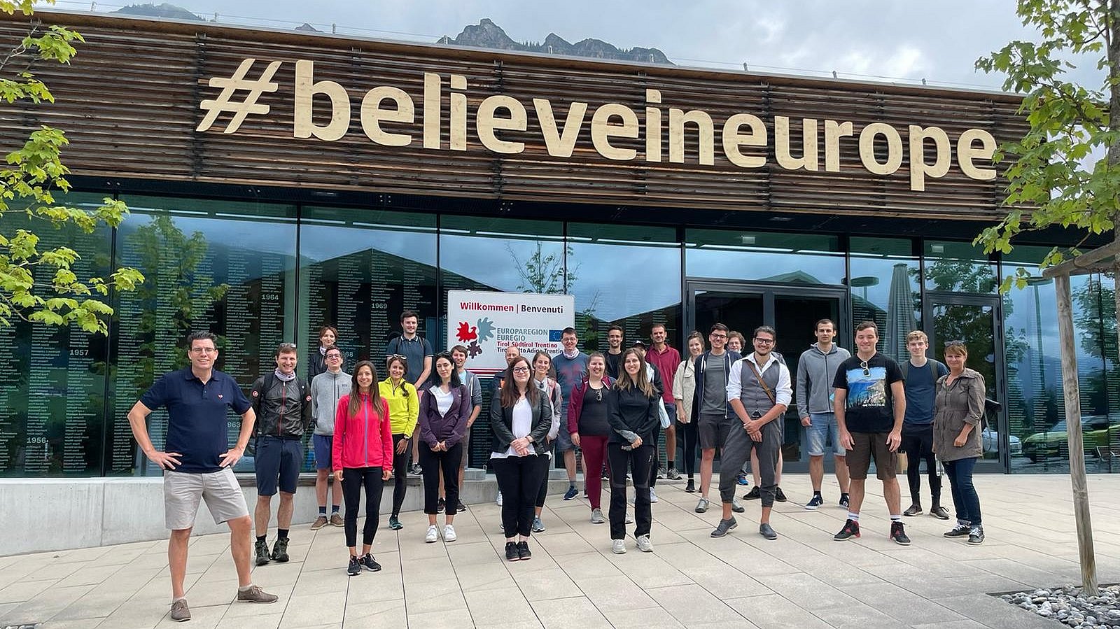 Partecipanti dell'Accademia dell'Euregio ad Alpbach 2021