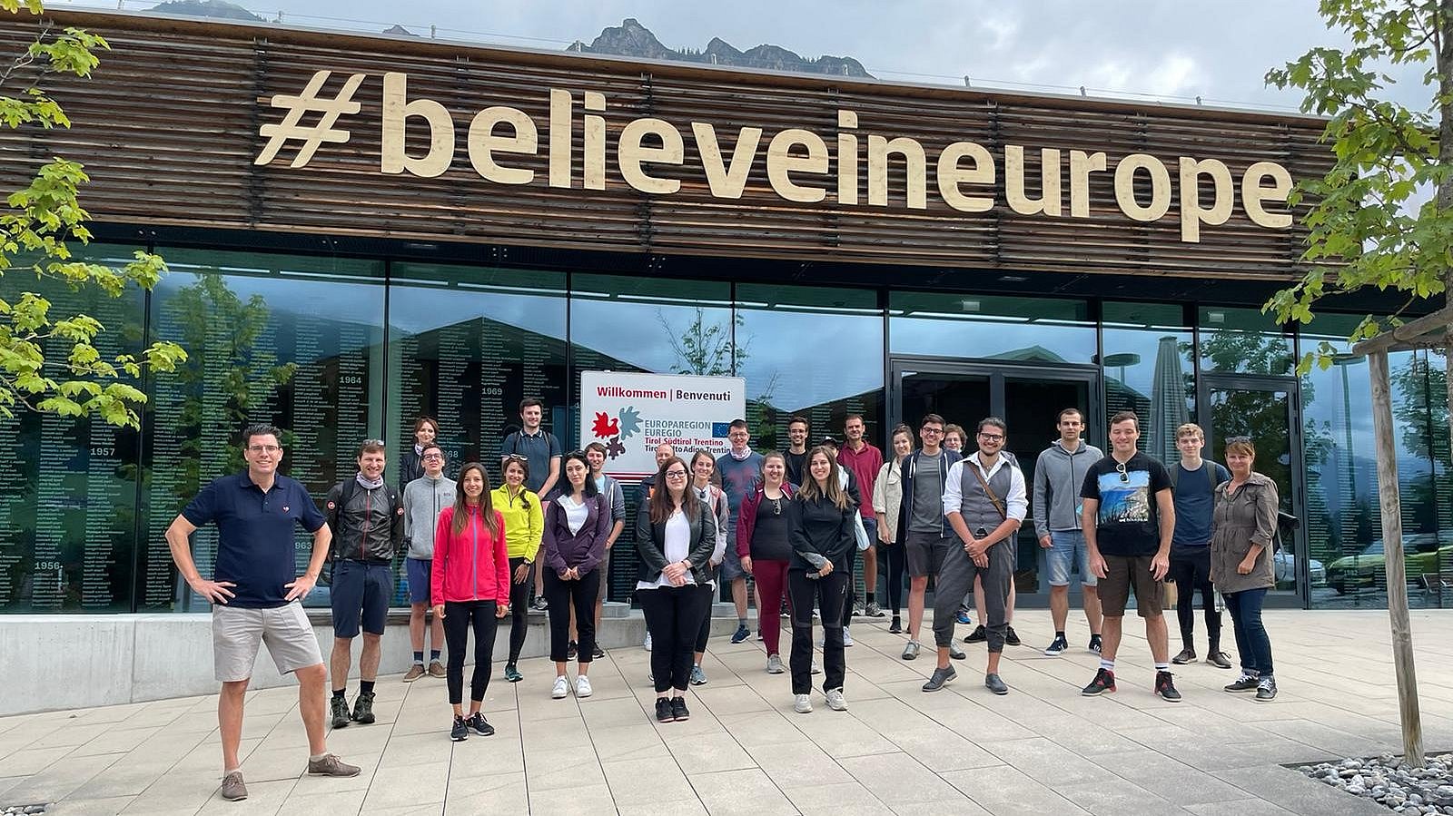 Teilnehmende der Euregio-Akademie 2021 in Alpbach