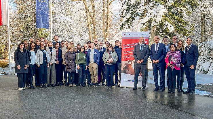 Die Teilnehmenden am Bildungsinstitut Grillhof in Innsbruck 