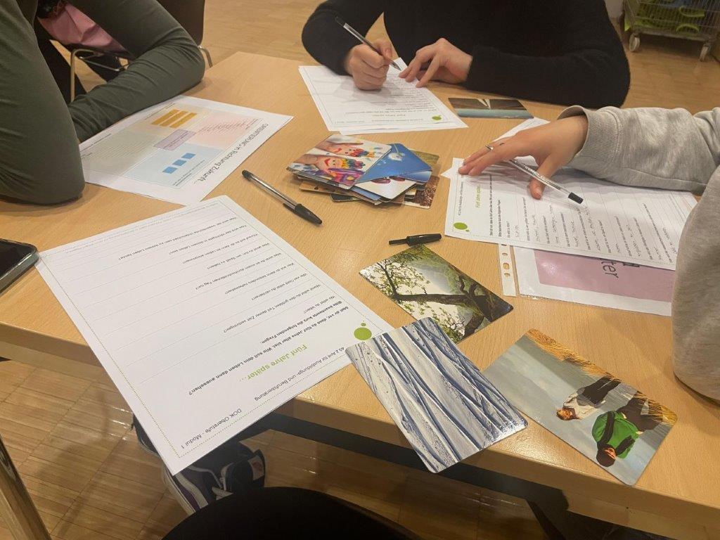 Workshops zu Lebensentwürfen (im Bild) sind Teil der Angebotspalette des Amtes für Ausbildungs- und Berufsberatung