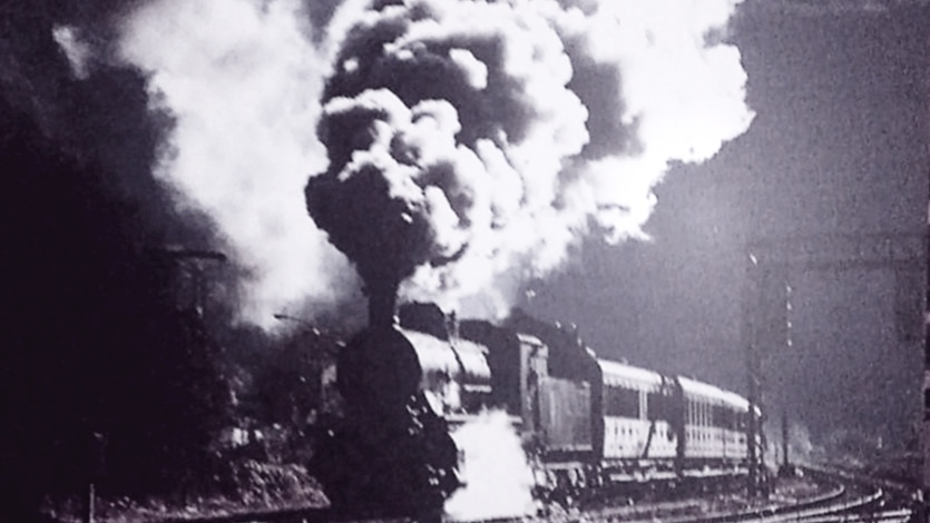 Un treno ai tempi del vapore in Valsugana